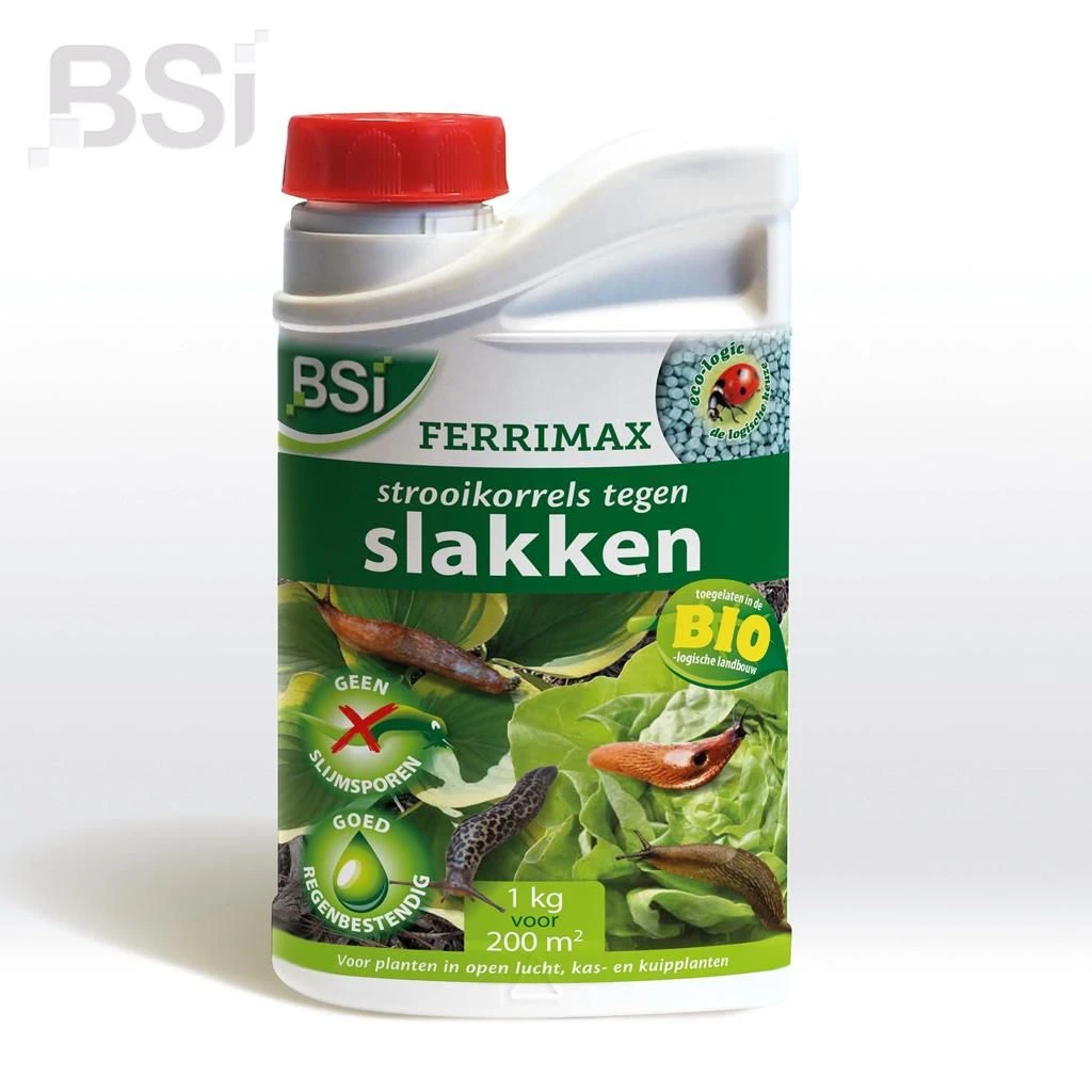 BSI Ferrimax Slakkenkorrels 1 Kg 3 BSI Ferrimax Slakkenkorrels 1 Kg