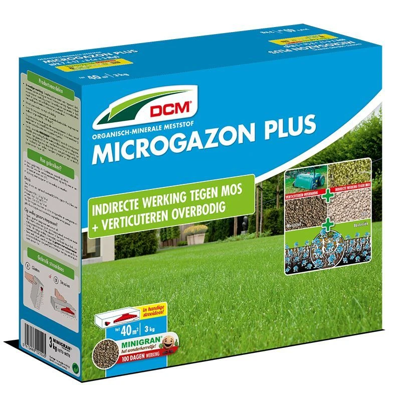 DCM Microgazon Plus 3 Kg 3 DCM Microgazon Plus 3 Kg