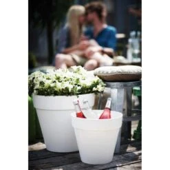 Elho Loft Urban Round 30 White -Optimaal Tuinonderhoud Winkel elho loft urban round 30 white 1519728473 2 l