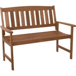 Lesli Bank Hardhout Teaklook 120 Cm