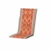Madison Zitkussen Hoge Rug Ikatin Terra 120 X 50