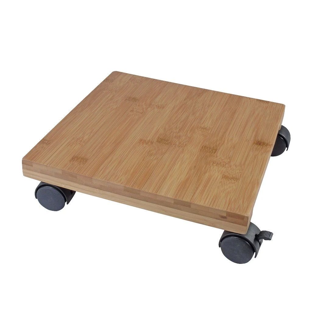 Nature Planttrolley Bamboe 30 Cm Vierkant 3 Nature Planttrolley Bamboe 30 Cm Vierkant