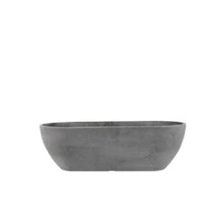 Nova Balkonbak Half Rond 55 Beton Grijs